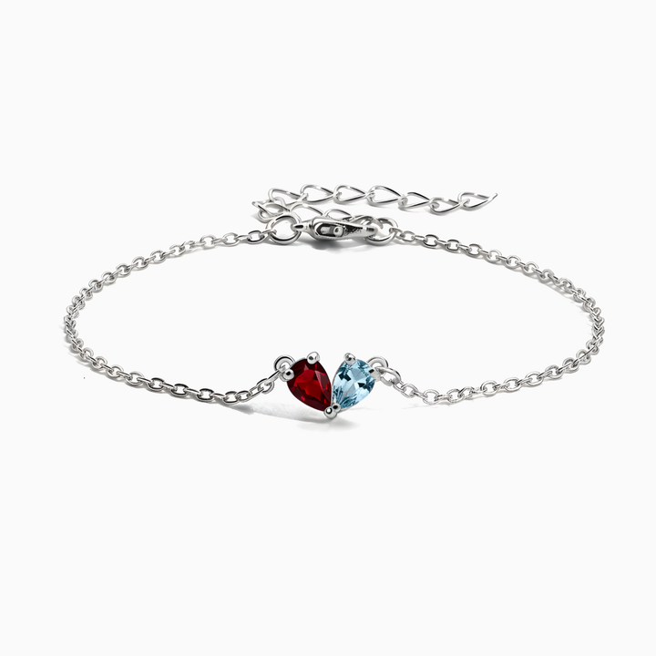 Pulsera Dos Corazones