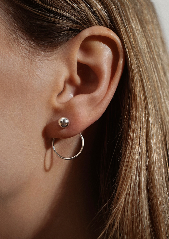 Pendientes Acorde de Plata